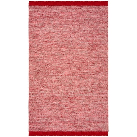 Safavieh 8 x 10 ft. Large Rectangle Montauk Hand Woven Rug, Red MTK610N-8
